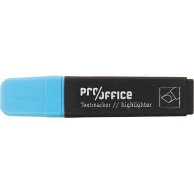 Textmarker blau