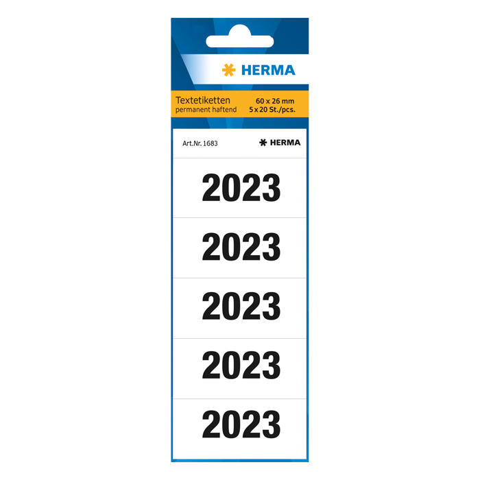 Jahresschild 2023
