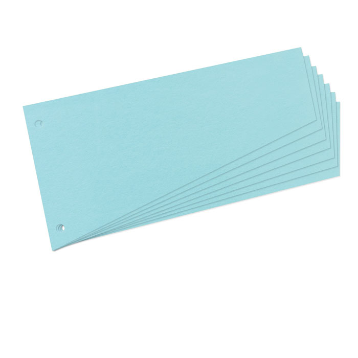 Trennstreifen blau
