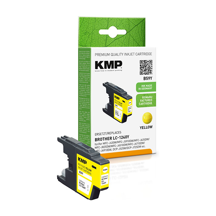 Tinte Alternative LC1240Y gelb 600 Seiten