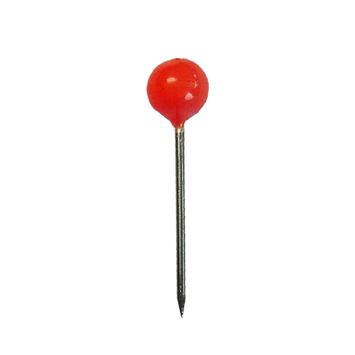 Markierungsnadeln rot