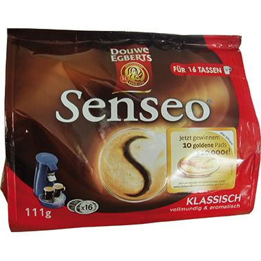 Kaffeepads Jacobs Senseo Klassisch 16 Stück