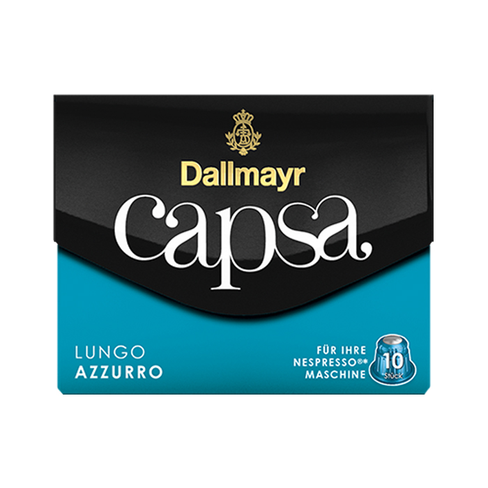 Kaffeekapseln Dallmayr Capsa Lungo Azzuro 10 Stück