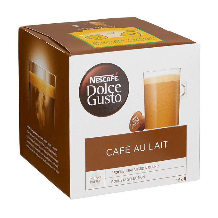 Kaffeekapseln Nescafe CAFE AU LAIT 16 Stück