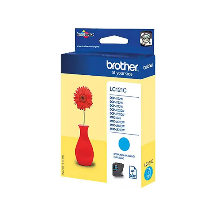Tinte Brother LC121C cyan