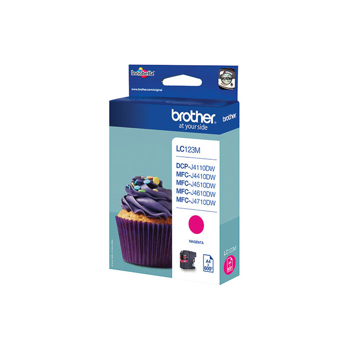 Tinte Brother LC123M magenta