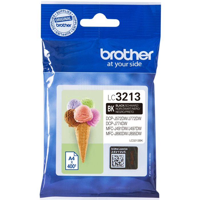 Tinte Brother LC3213BK schwarz