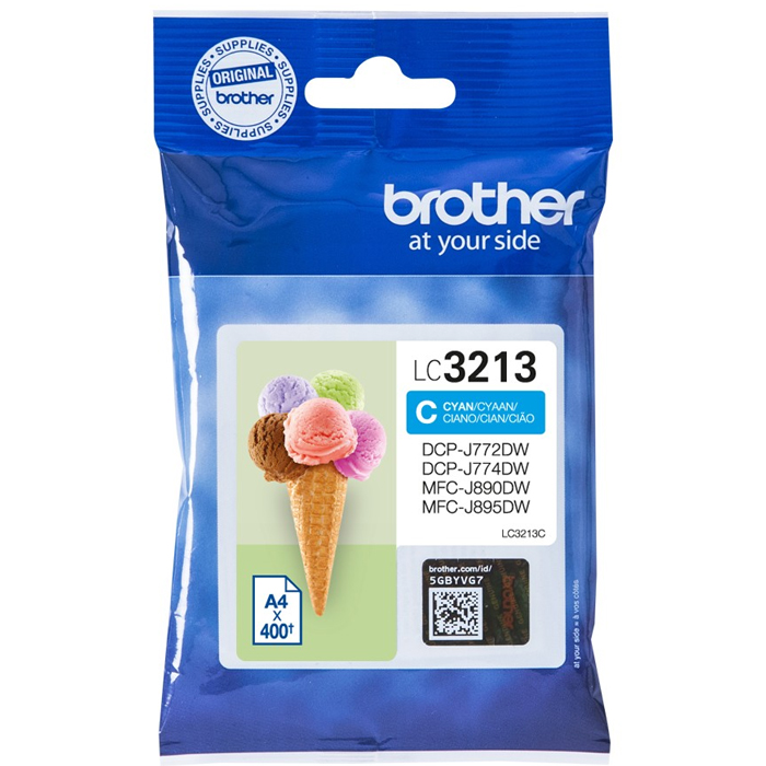 Tinte Brother LC3213C cyan