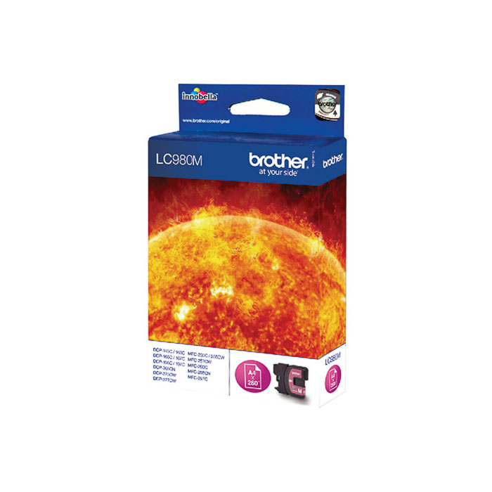 Tinte Brother LC980M magenta