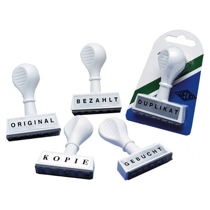 Textstempel Wedo 19324
