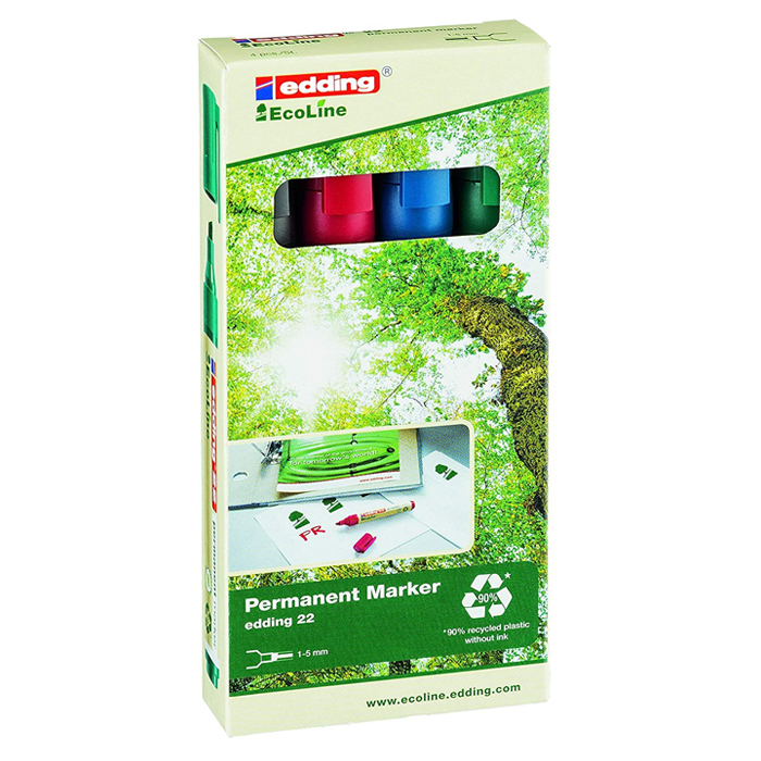 Permanentmarker farbig sortiert