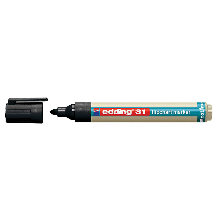 Flipchartmarker 1,5 - 3 mm schwarz