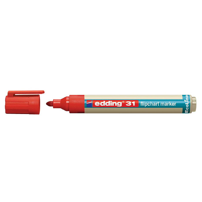 Flipchartmarker 1,5 - 3 mm rot