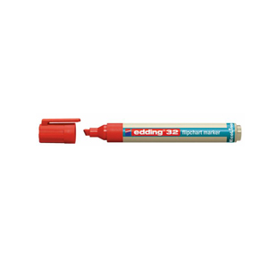 Flipchartmarker 1 - 5 mm rot