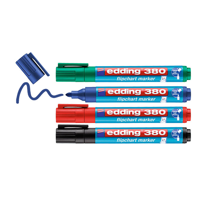 Flipchartmarker 1,5 - 3 mm farbig sortiert