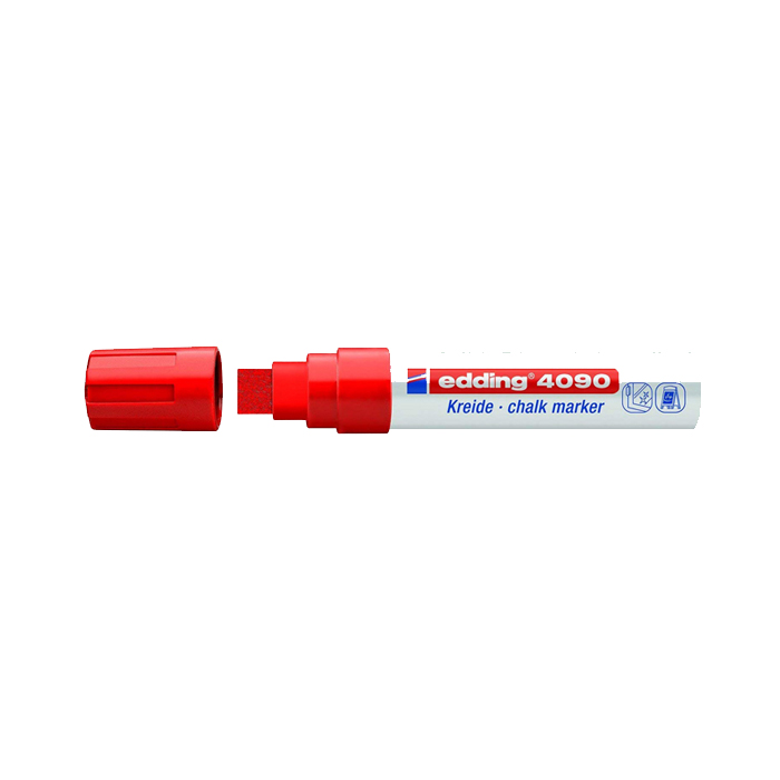 Kreidemarker 4-15 mm rot