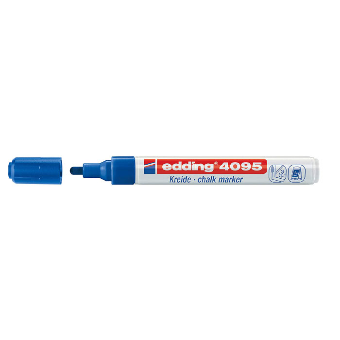 Kreidemarker 2-3 mm blau