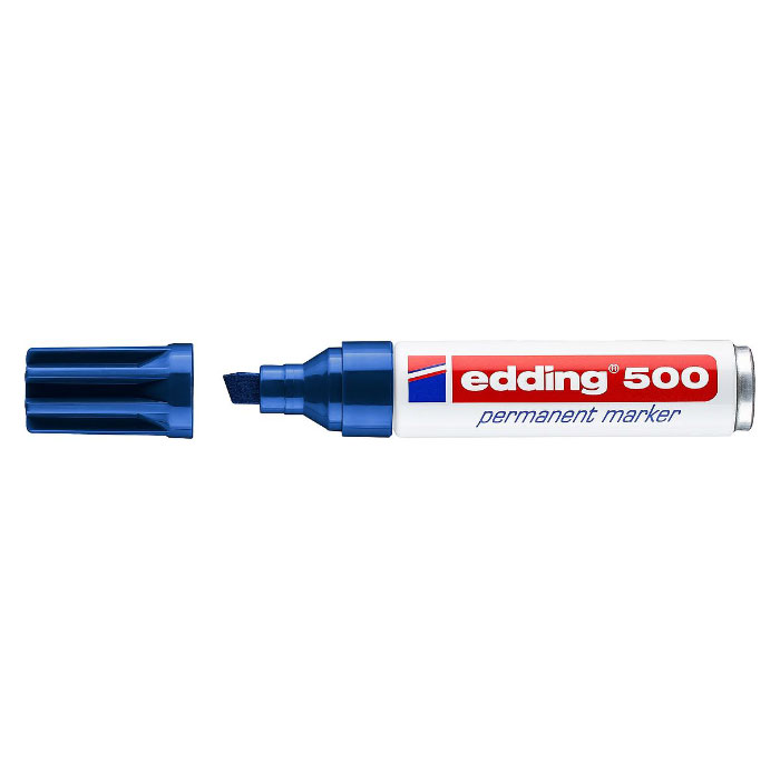 Permanentmarker blau