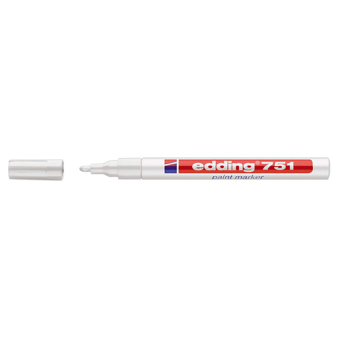 Lackmarker 1 - 2 mm weiß