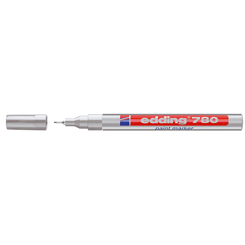 Lackmarker 0,8 mm silber