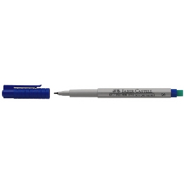 Folienschreiber 0,4 mm (S) blau