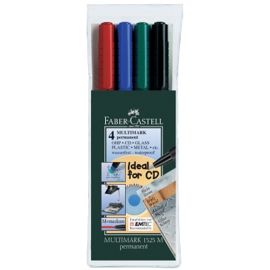 Folienschreiber 1 mm (M) farbig sortiert