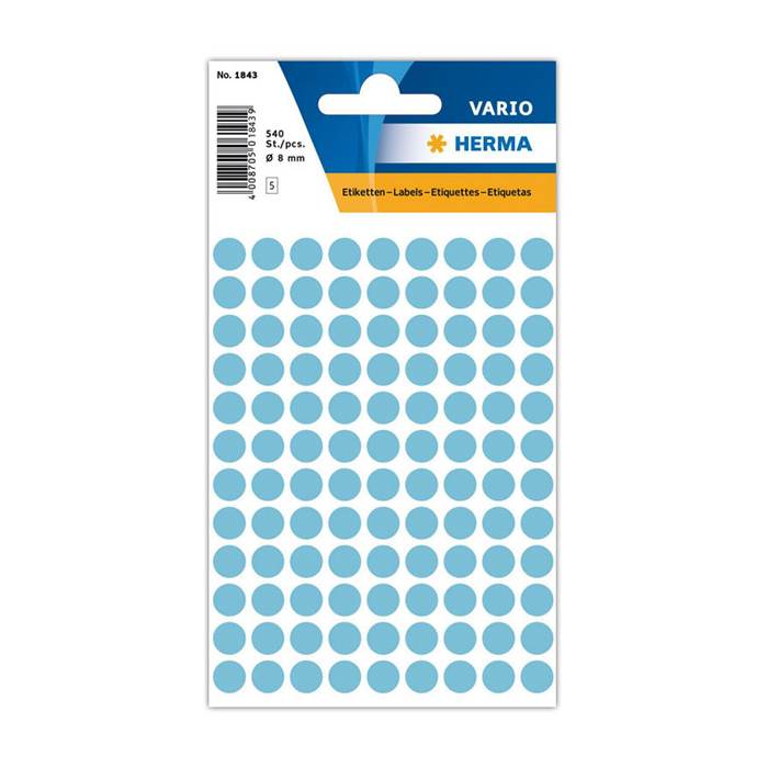 Markierungspunkte Ø 8 mm blau