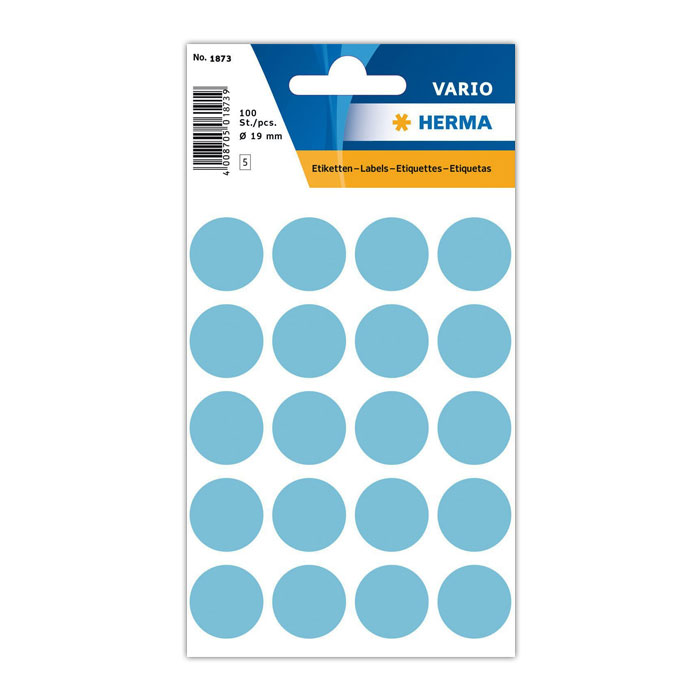 Markierungspunkte Ø 19 mm blau