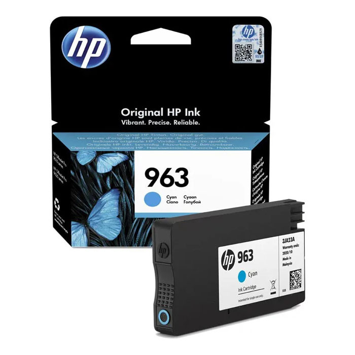 Tinte HP 3JA23AE cyan