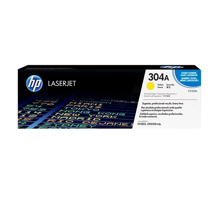 Toner HP CC532A gelb 2.800 Seiten