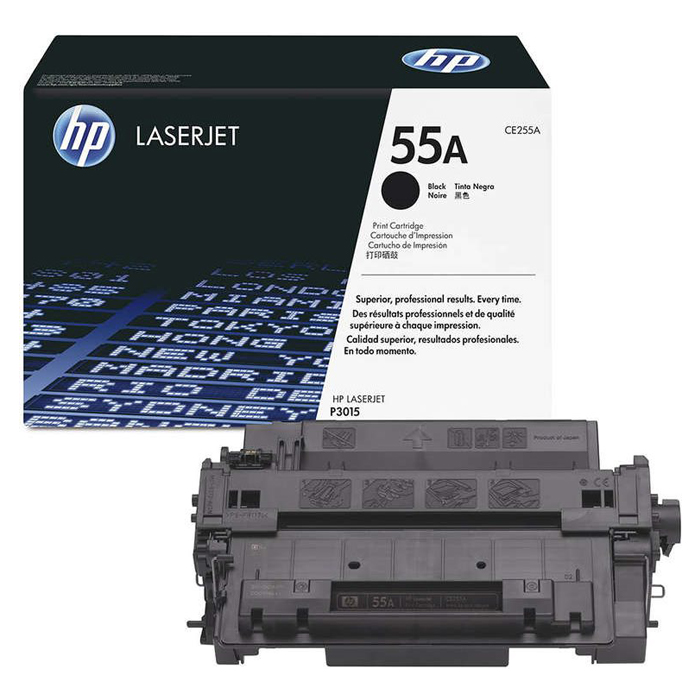 Toner HP CE255A schwarz 6.000 Seiten