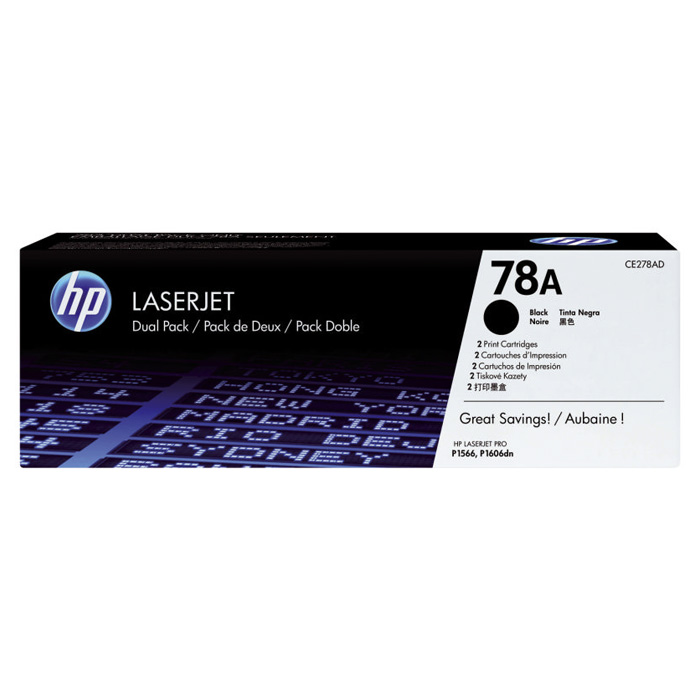Toner HP CE278AD schwarz 4.200 Seiten