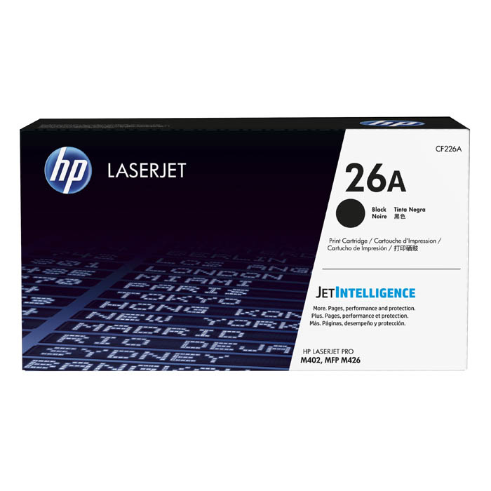 Toner HP CF226A schwarz 3.100 Seiten