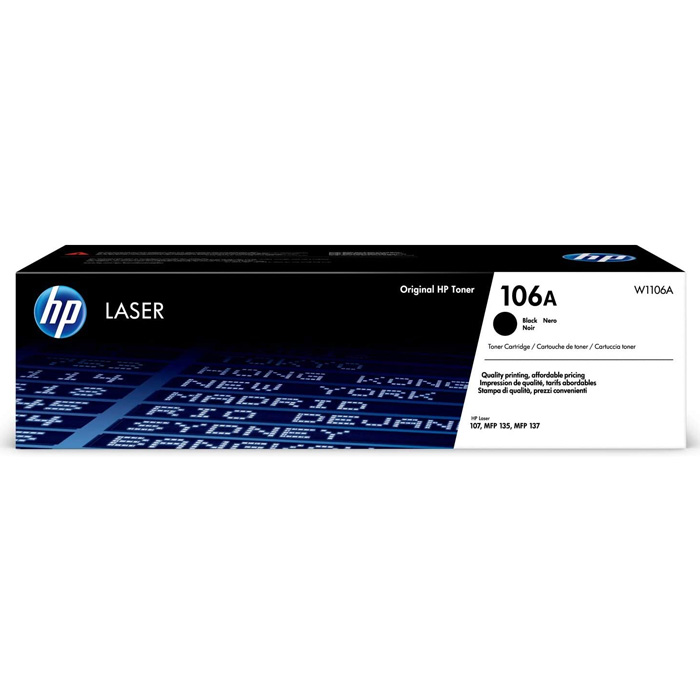 Toner HP W1106A schwarz 1.000 Seiten