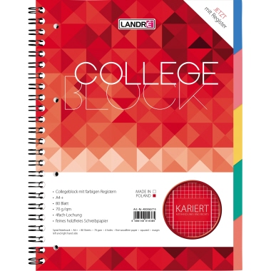 Collegeblock A4
