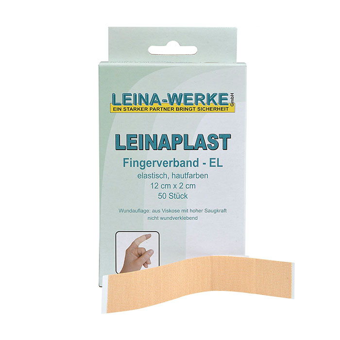 Pflaster Leina-Werke Fingerverband / 72000 Fingerverband elastisch luftdurchlässig elastisch 12 cm x 2 cm