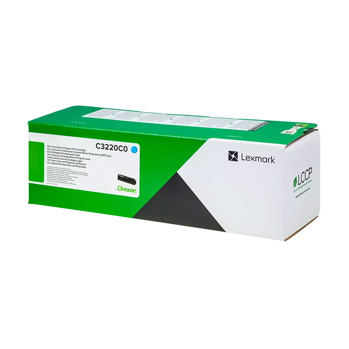 Toner Lexmark C3220C0 cyan 1.500 Seiten