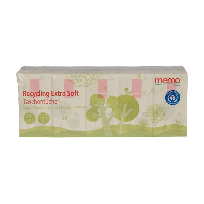 Taschentücher Memo Memo extra Soft 4-lagig