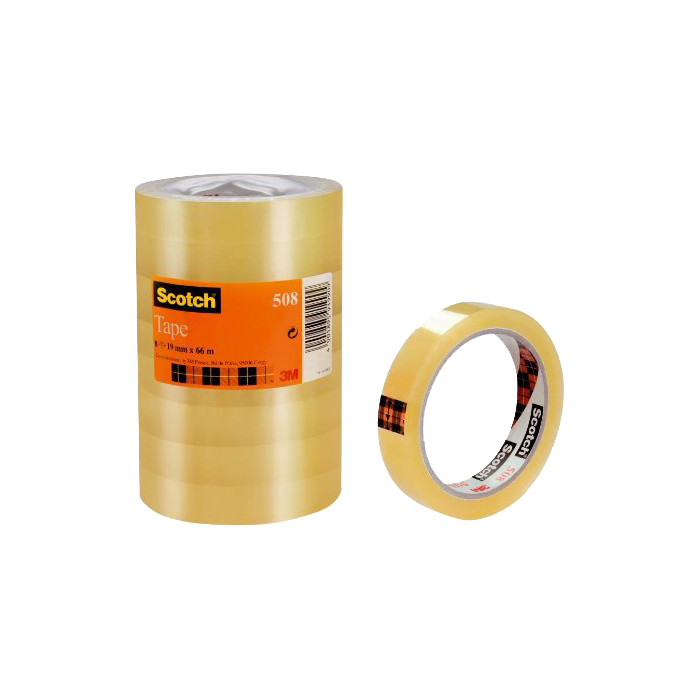 Klebeband (B) 19 mm x (L) 66 m transparent (B) 19 mm x (L) 66 m
