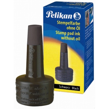 Stempelfarbe schwarz 28 ml