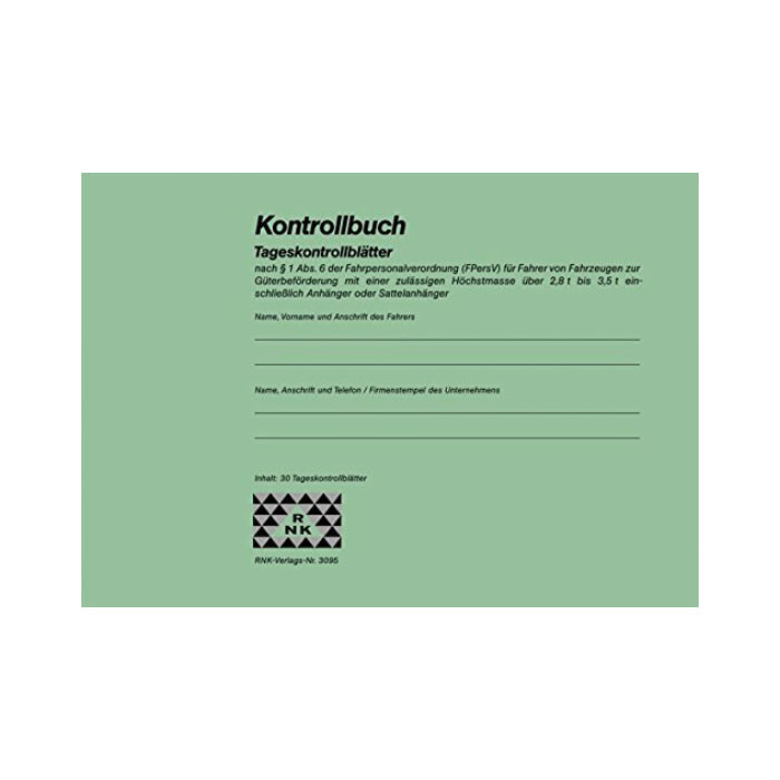 Fahrtenbuch A5