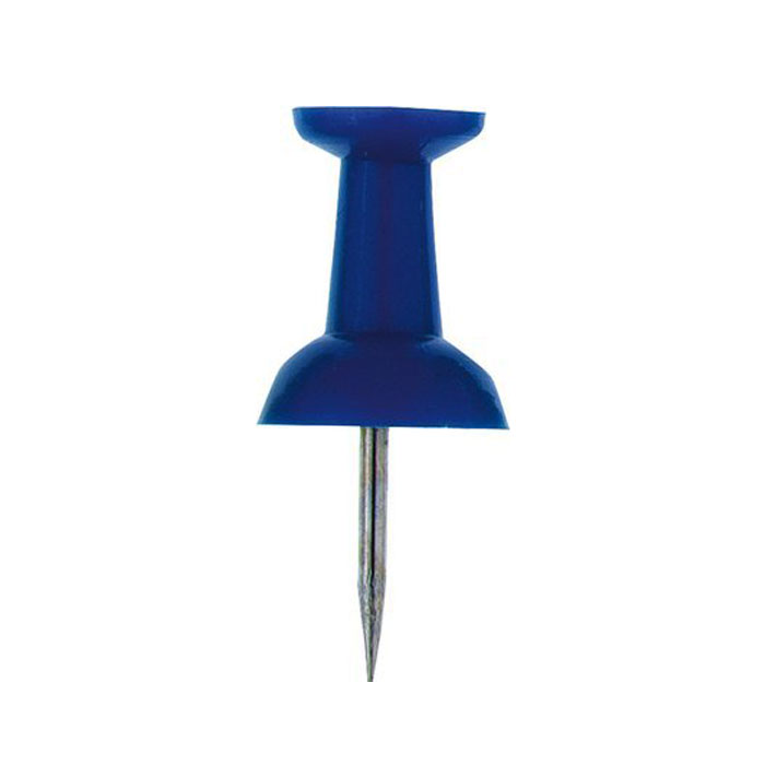 Pinnadeln blau