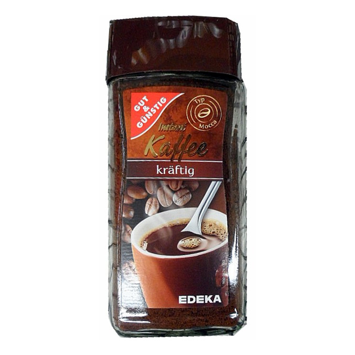Gut & Günstig Instant kräftig Filterkaffee Instant 200 g