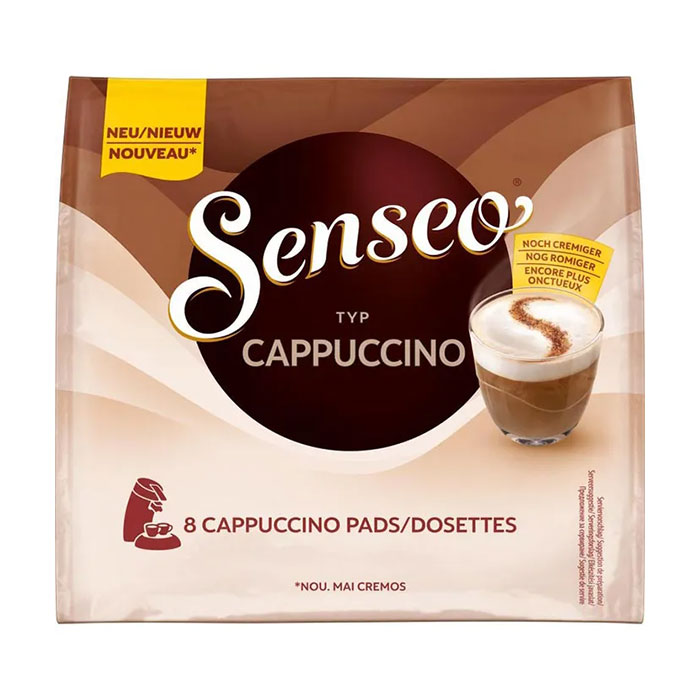 Kaffeepads Jacobs Senseo Cappuccino 8 Stück