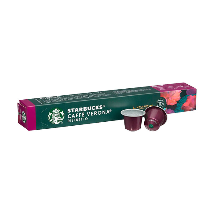 Kaffeekapseln Nespresso Starbucks Caffé Verona Ristretto 10 Stück