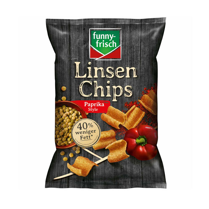 funny frisch Linsen Chips Paprika 90 g