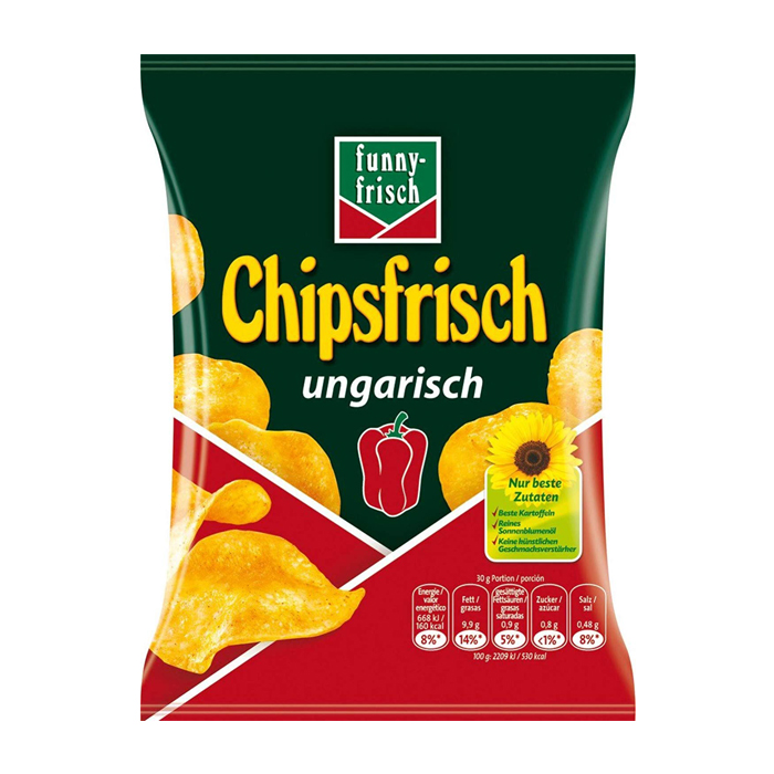 funny frisch Kartoffelchips 12 x 30 g 360 g