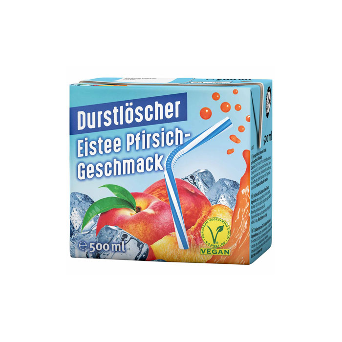 Eistee Durstlöscher Pfirsich 12 x 0,5 l