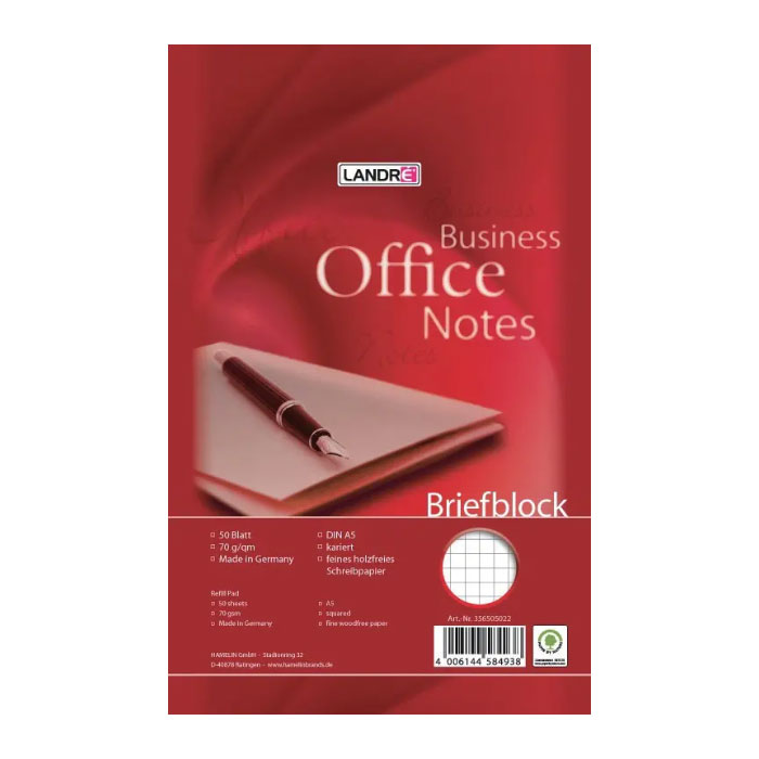 Briefblock A4