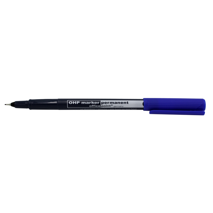 Folienschreiber 0,4 mm (S) blau